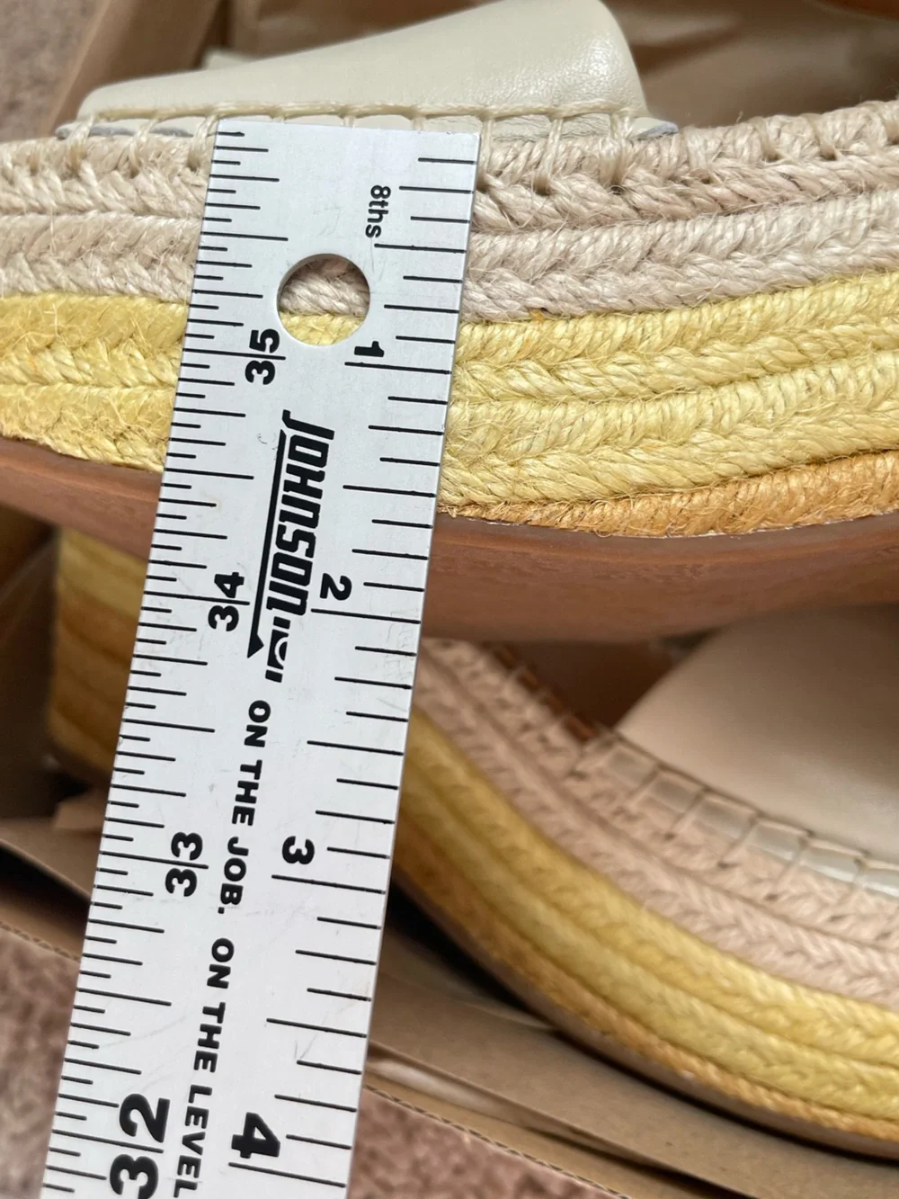 Frye & Co Amber Espadrilles Wedge Sandals Women's Sz 8 Comfort Shoes Raffia NEW